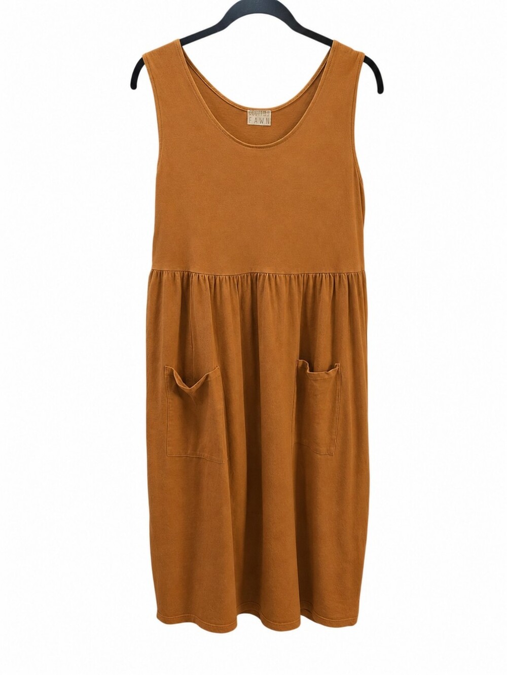 Foothill Fawn Women's Sleeveless Brown Dress